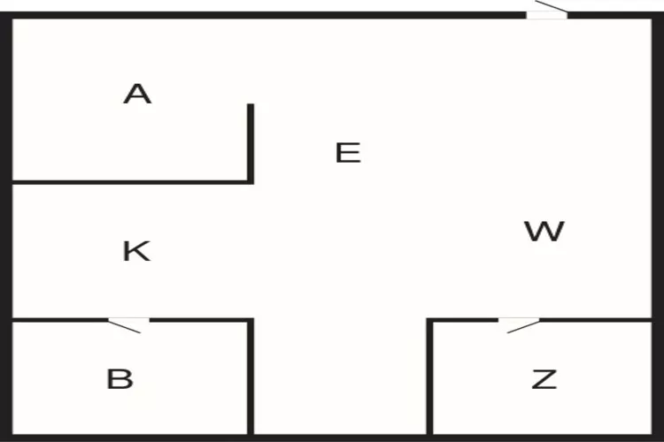4 persoons vakantie huis in Løkken-Plattegrond