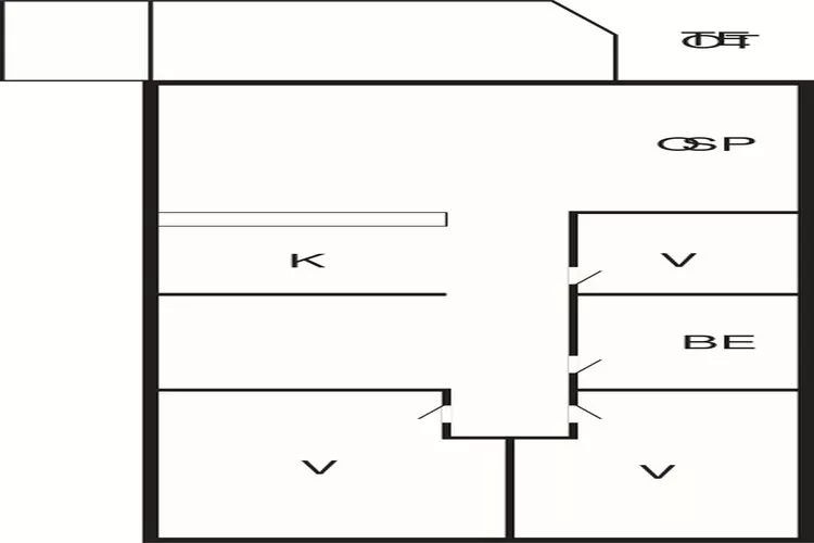 6 persoons vakantie huis in Fjerritslev-Plattegrond