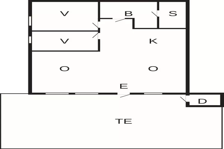 5 persoons vakantie huis in TEGEFJÄLL-Plattegrond
