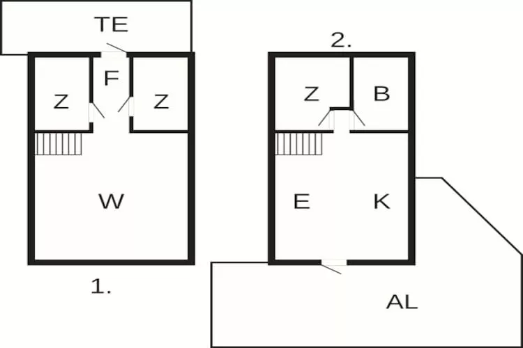 6-persoons vakantiehuis Rubbestadneset-Plattegrond