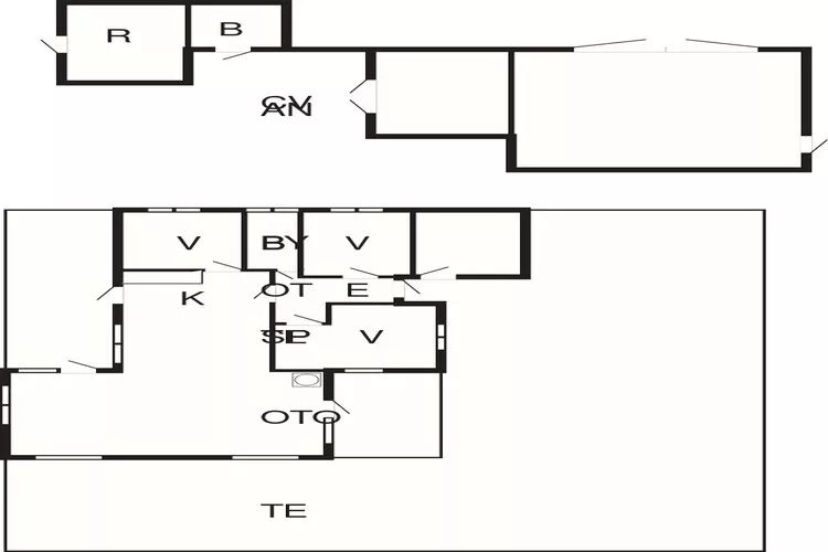 8 persoons vakantie huis in Gilleleje-Plattegrond