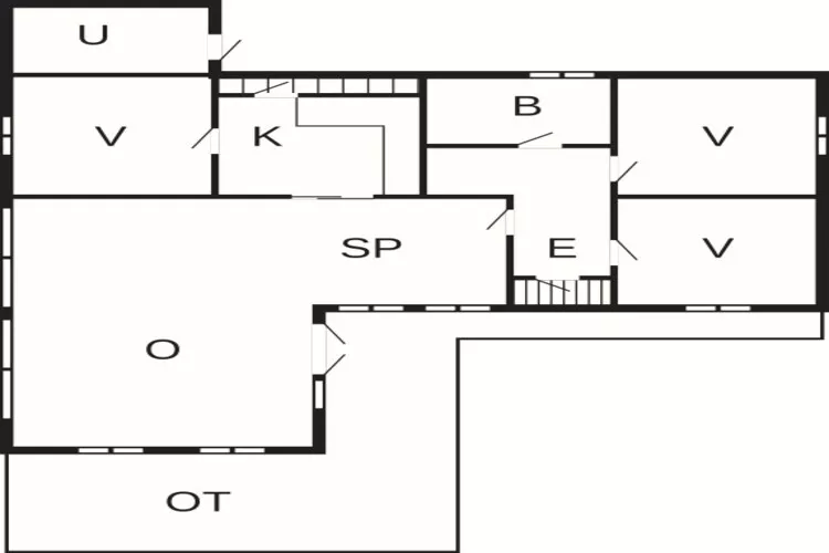 6 persoons vakantie huis in Hvide Sande-Plattegrond