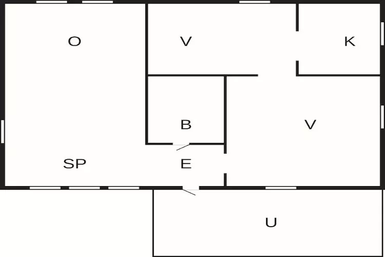 5 persoons vakantie huis in MELLBYSTRAND-Plattegrond