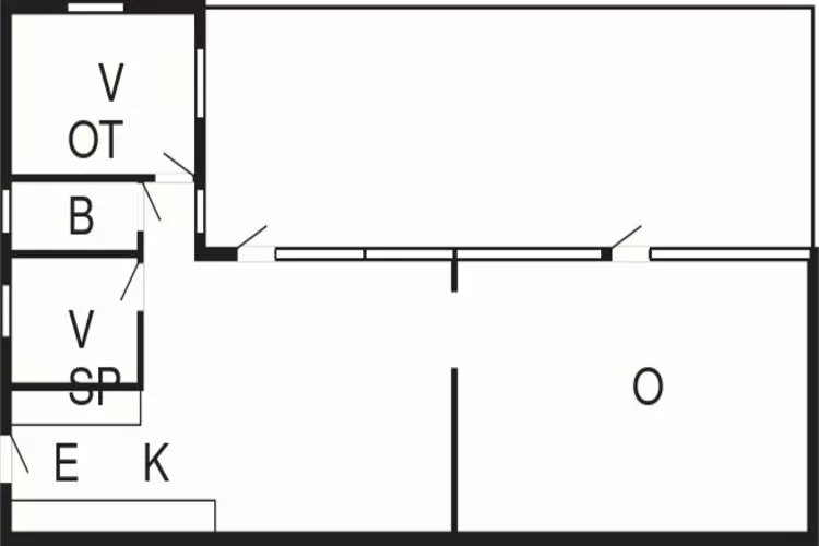 4 persoons vakantie huis in Jægerspris-Plattegrond