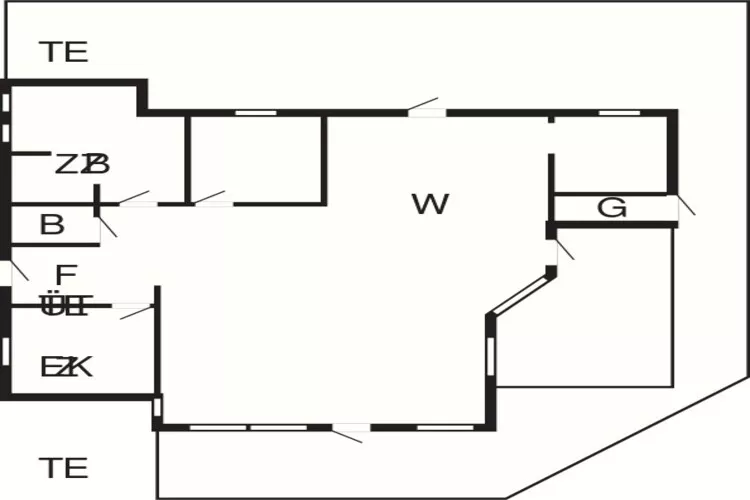 6 persoons vakantie huis in Nordborg-Plattegrond