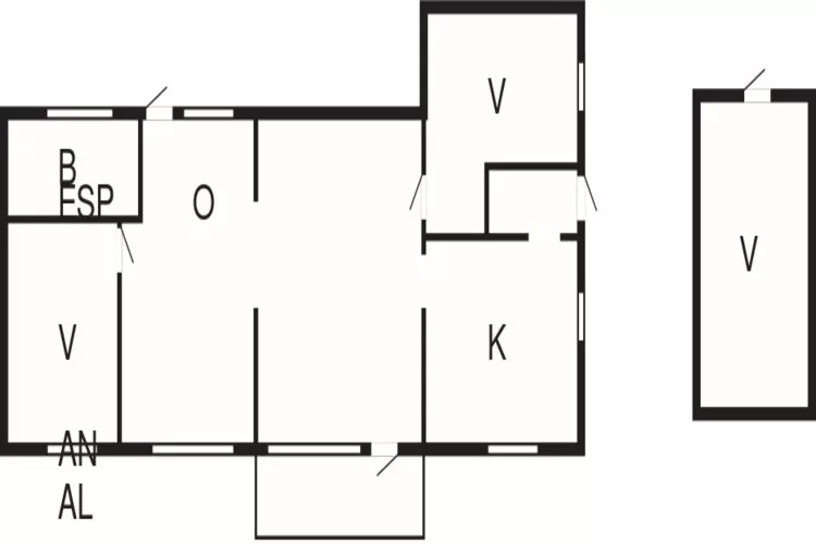 6 persoons vakantie huis in TROLLHÄTTAN-Plattegrond
