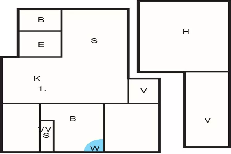8 persoons vakantie huis in Løkken-By Traum-Plattegrond