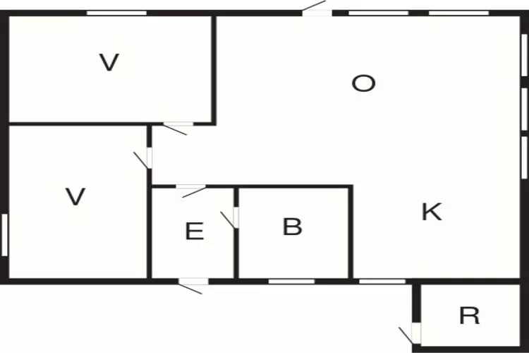 6 persoons vakantie huis in Roslev-By Traum-Plattegrond