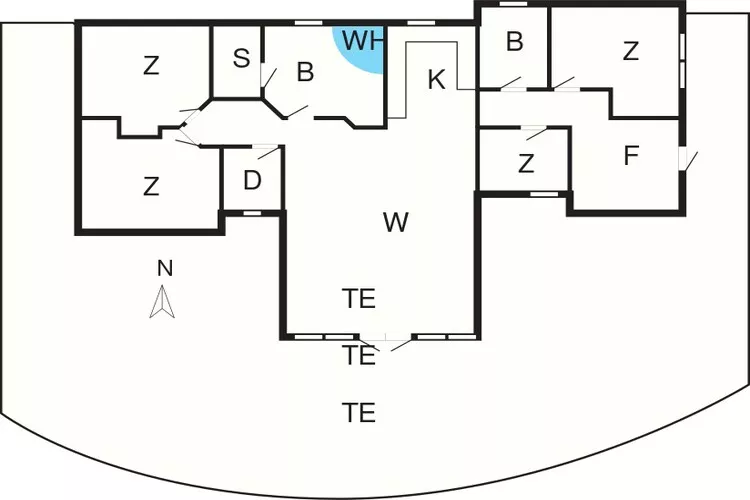 Luxe Spa-Retraite bij Zee -- By Traum Ferienwohnungen-Plattegrond