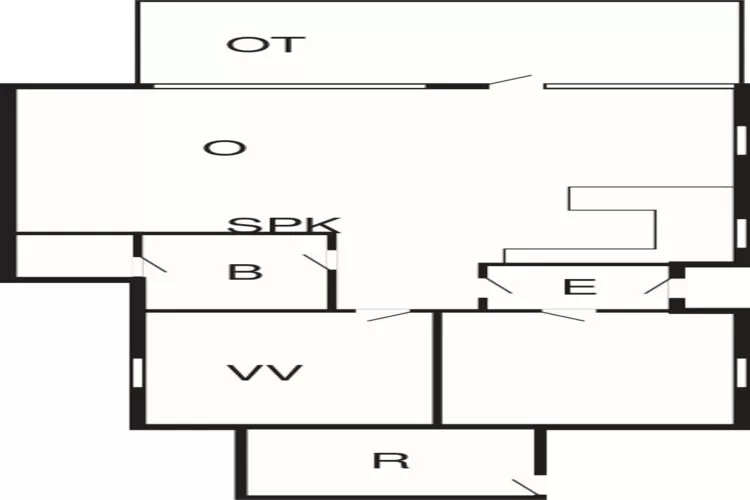 6 persoons vakantie huis in Børkop-By Traum-Plattegrond