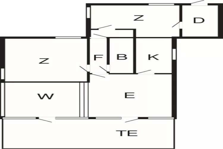 7 persoons vakantie huis in Knebel-By Traum-Plattegrond