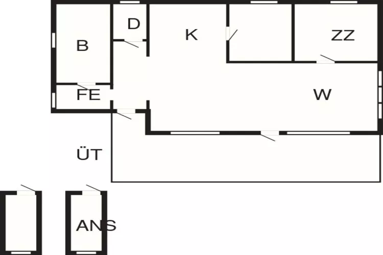 7 persoons vakantie huis in JARFJORD-By Traum-Plattegrond