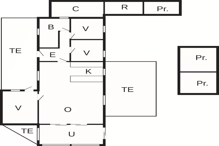 6 persoons vakantie huis in Tarm-By Traum-Plattegrond