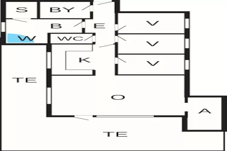Sfeervol strandhuis -- By Traum Ferienwohnungen-Plattegrond