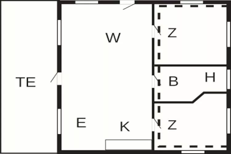 SKÆRBÆKCENTRET-Plattegrond
