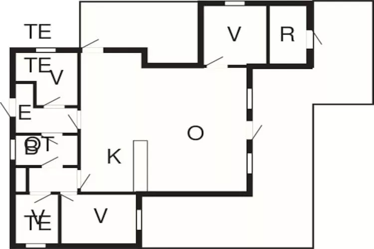 8 persoons vakantie huis in Højslev-By Traum-Plattegrond