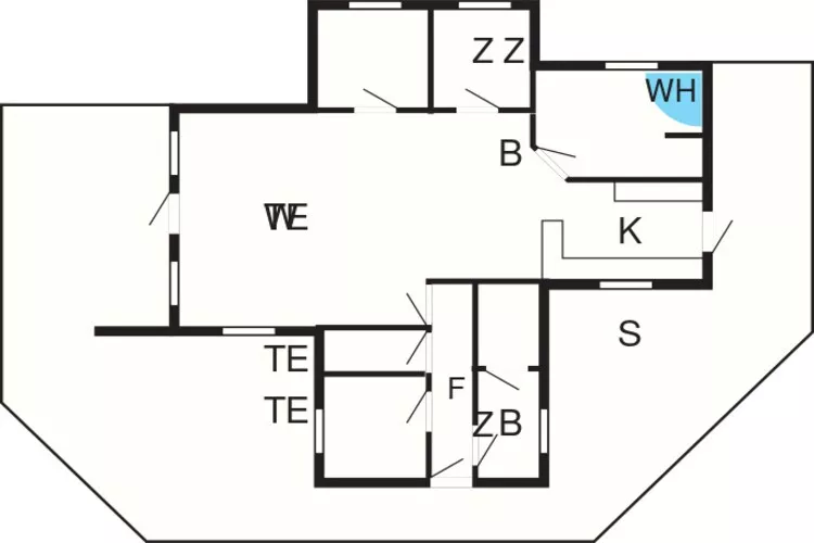 8 persoons vakantie huis in Spøttrup-By Traum-Plattegrond