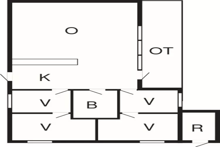 8 persoons vakantie huis in Spøttrup-By Traum-Plattegrond
