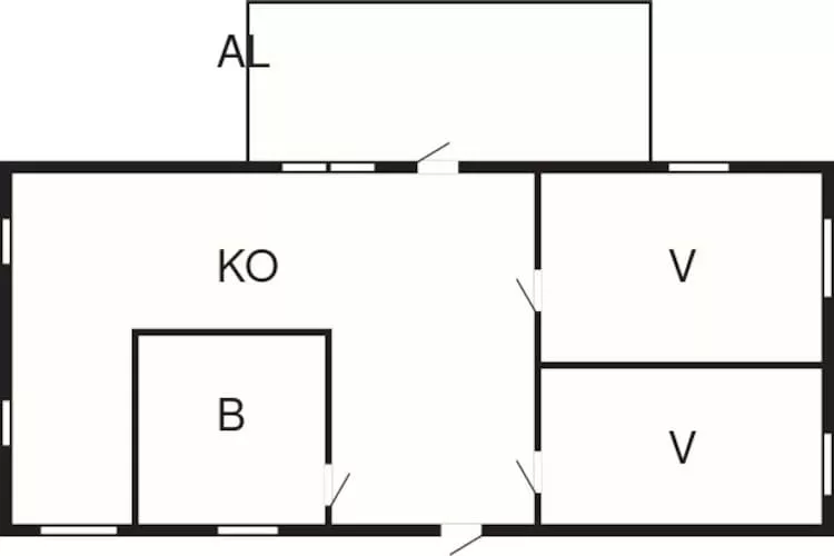 4 persoons vakantie huis in SANDHEM-By Traum-Plattegrond
