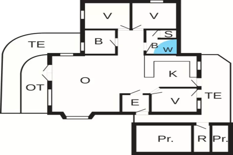 8 persoons vakantie huis in Hjørring-By Traum-Plattegrond