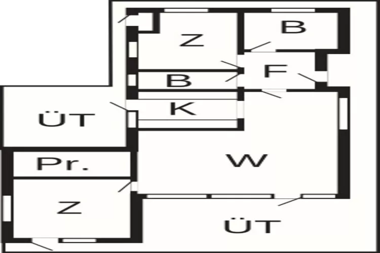Afgelegen toevlucht aan het water -- By Traum Ferienwohnungen-Plattegrond