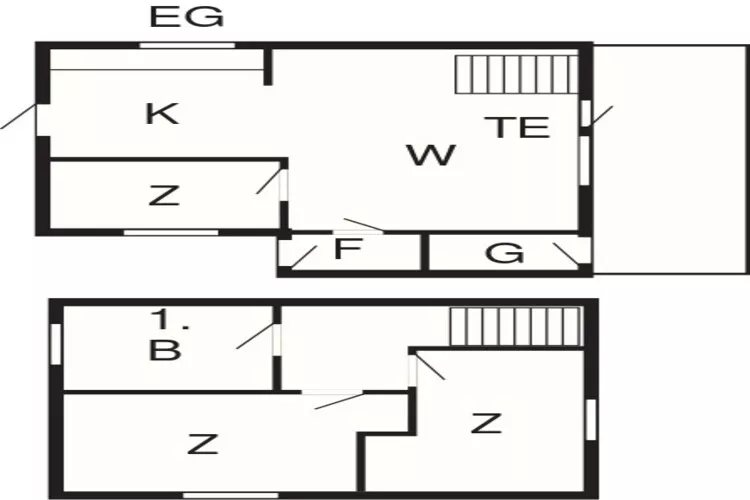 RIM FERIECENTER-Plattegrond