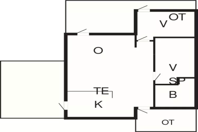 Kust ontsnapping in Langeland -- By Traum Ferienwohnungen-Plattegrond