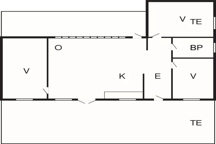 6 persoons vakantie huis in Jægerspris-By Traum-Plattegrond