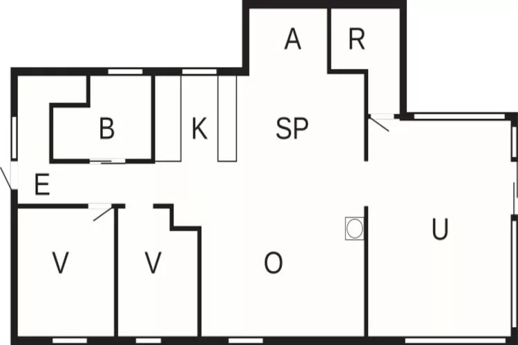 6 persoons vakantie huis in Ulfborg-By Traum-Plattegrond