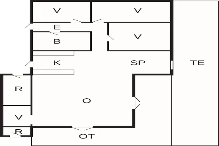 8 persoons vakantie huis in Ebeltoft-By Traum-Plattegrond