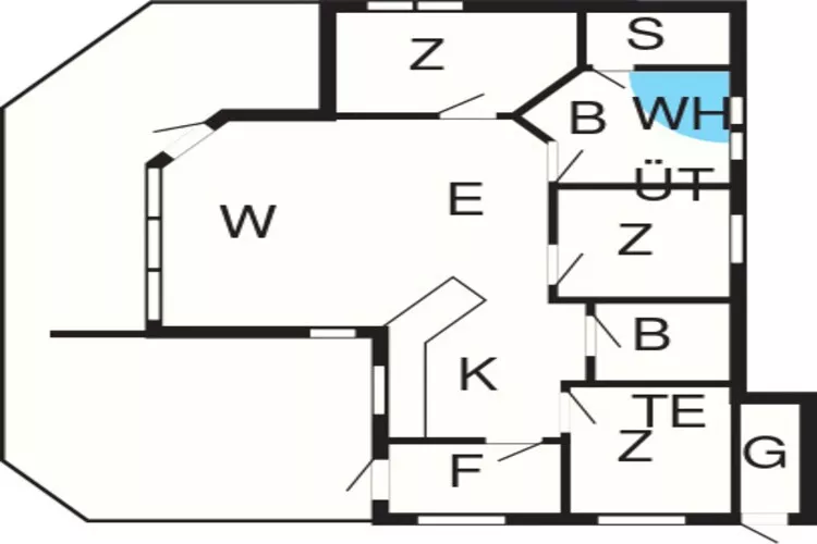 Fjordzicht Retreat met Spa -- By Traum Ferienwohnungen-Plattegrond
