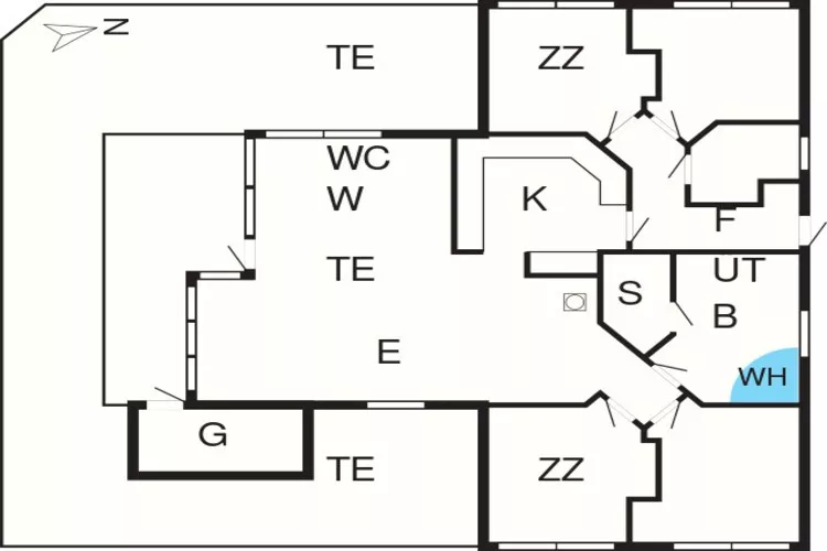 8 persoons vakantie huis in Juelsminde-By Traum-Plattegrond
