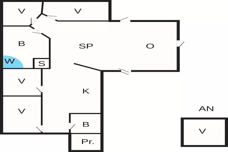 12 persoons vakantie huis in Ebeltoft-By Traum-Plattegrond