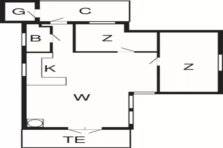 6 persoons vakantie huis in Ebeltoft-By Traum-Plattegrond