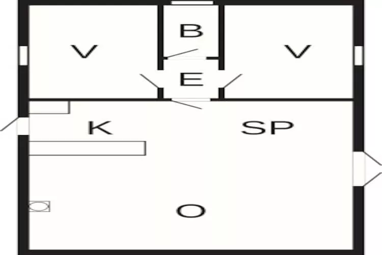 4 persoons vakantie huis in Haderslev-By Traum-Plattegrond