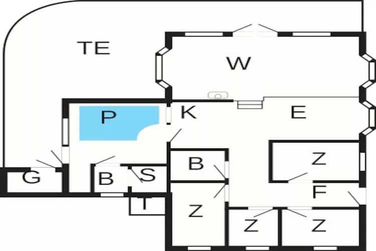 Gezinsplek met zwembad -- By Traum Ferienwohnungen-Plattegrond