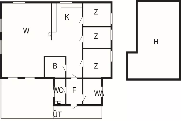 FJORDSTOVA-Plattegrond