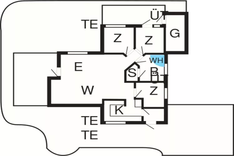 7 persoons vakantie huis in Løgstør-By Traum-Plattegrond