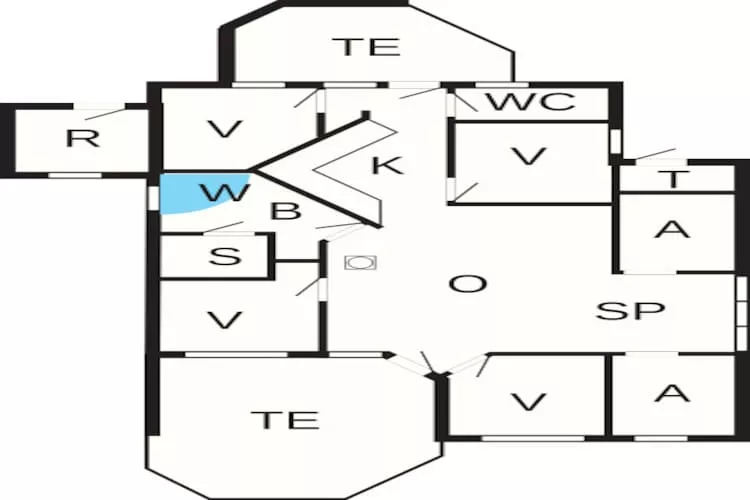 V135 SW-Plattegrond