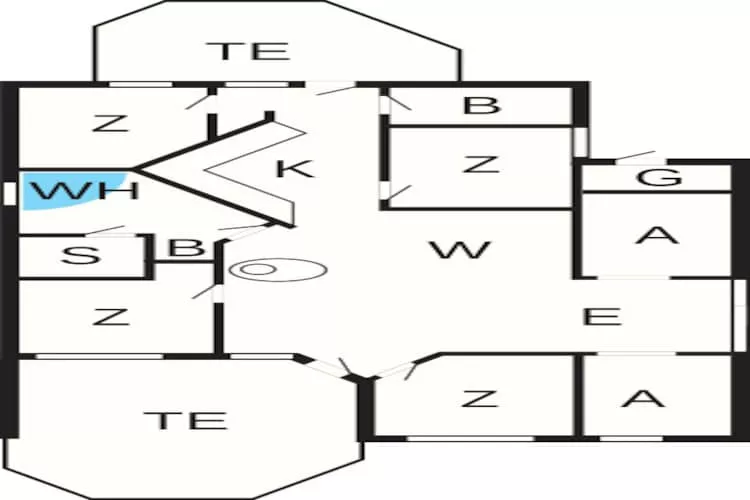 V135 SW-Plattegrond