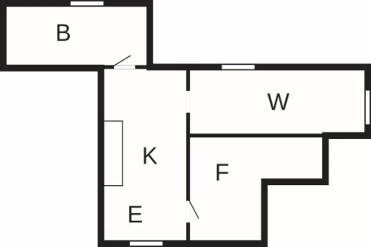 2 persoons vakantie huis in Måndalen-By Traum-Plattegrond