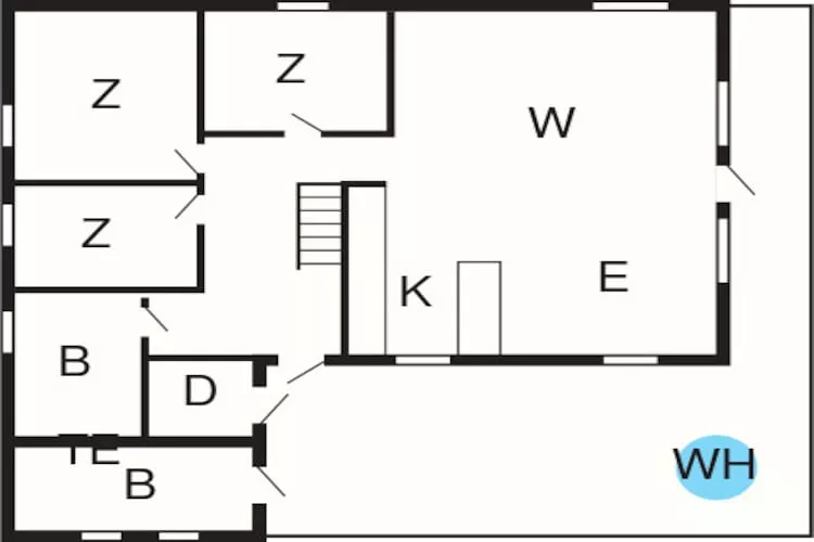 HUS 22235-Plattegrond