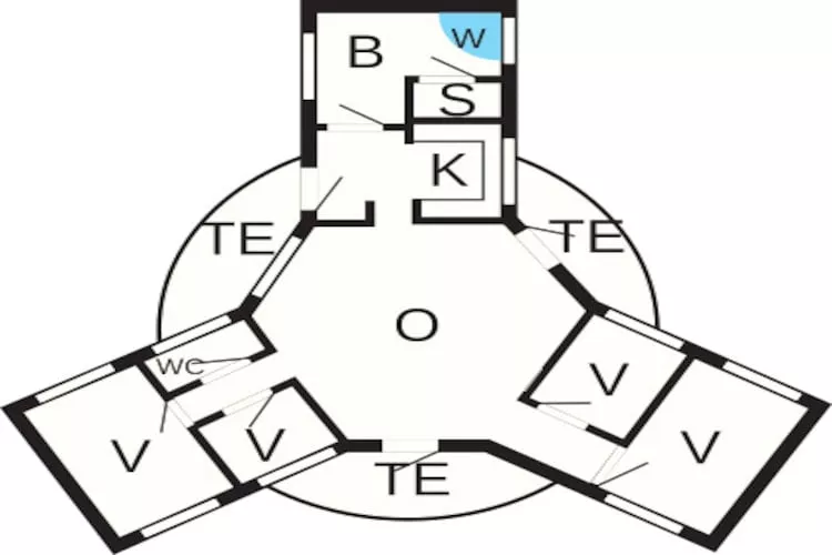 8 persoons vakantie huis in Fjerritslev-By Traum-Plattegrond