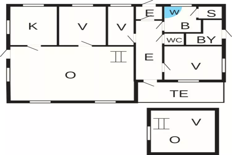 8 persoons vakantie huis in Norheimsund-By Traum-Plattegrond