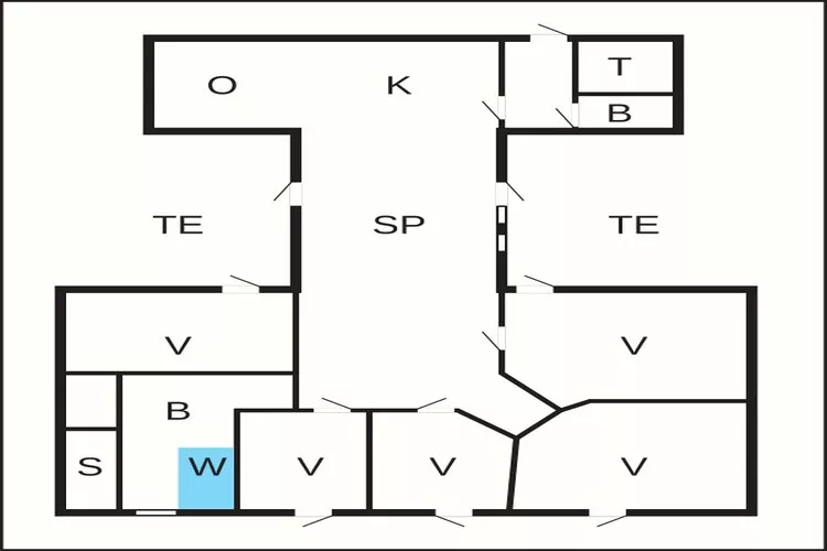 10 persoons vakantie huis in Harboøre-By Traum-Plattegrond