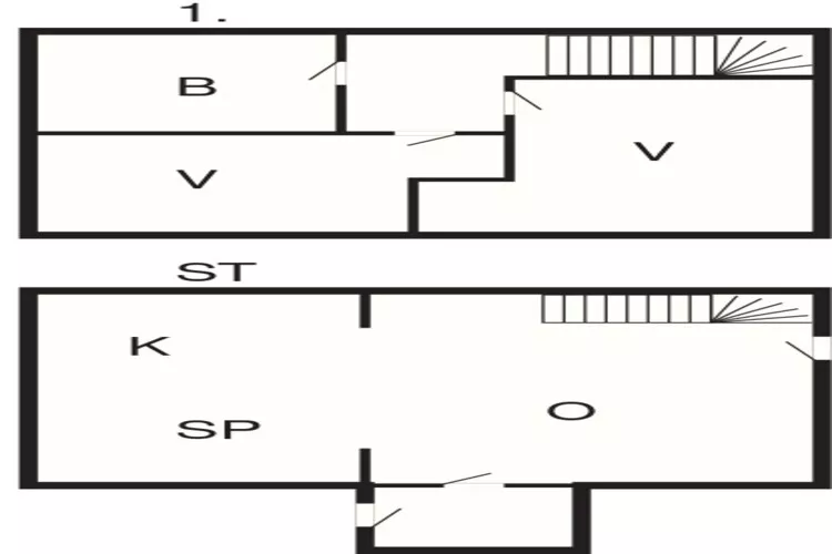 5 persoons vakantie huis in Rømø-By Traum-Plattegrond
