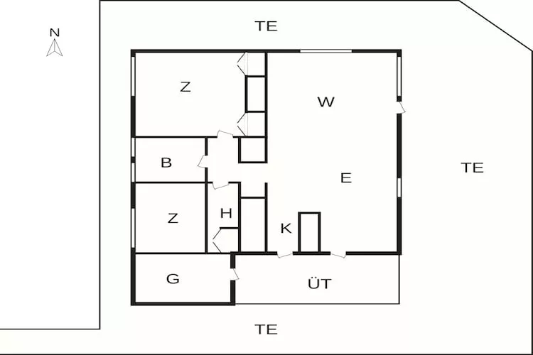 6 persoons vakantie huis in Aabenraa-By Traum-Plattegrond