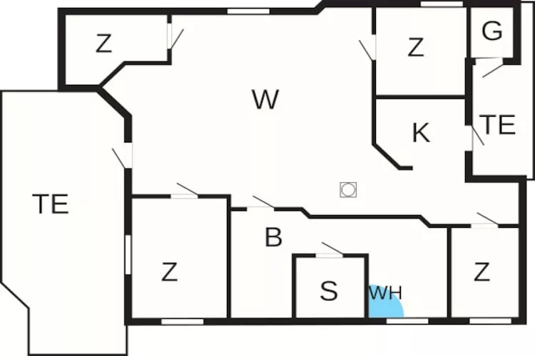 7 persoons vakantie huis in Hemmet-By Traum-Plattegrond