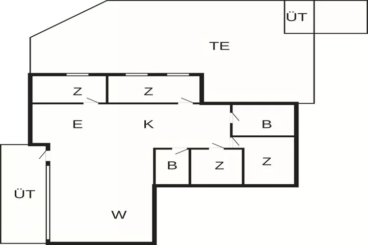 7 persoons vakantie huis in Nexø-By Traum-Plattegrond
