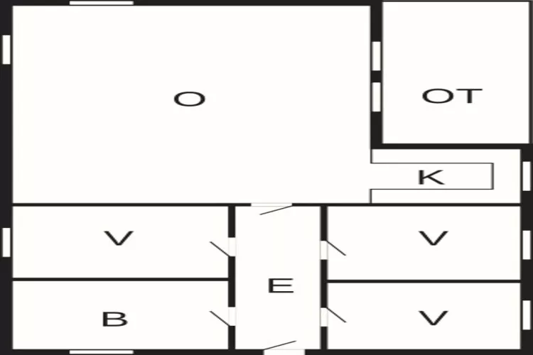 6 persoons vakantie huis in Væggerløse-By Traum-Plattegrond